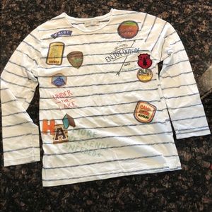 Boys’-Zara long sleeve graphic t-shirt